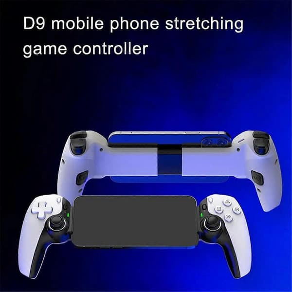 D9 Strækgreb til Mobiltelefon Trådløs Bluetooth PC Tablet til Switch/PS3/PS4 Dual Hall Somatosenso