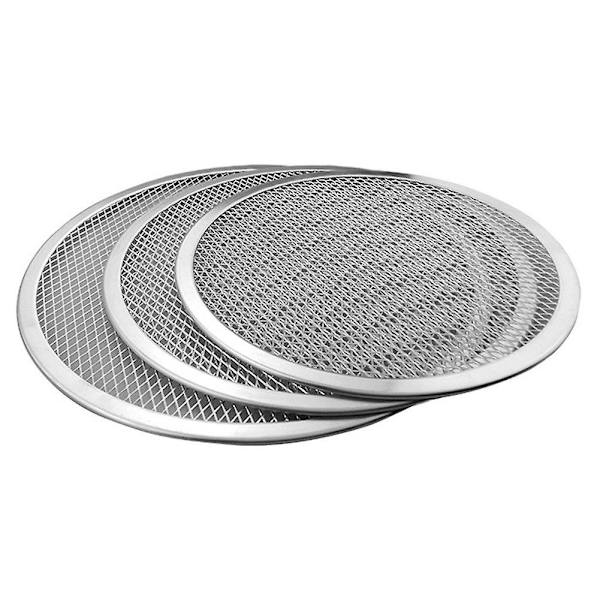 Profesjonell Rund Pizzaovn Bakeplate Grillrist Non-Stick Mesh Nett (14 tommer)