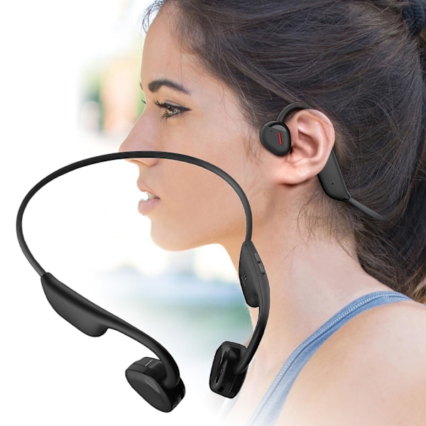 V7 Trådløse Øretelefoner Stereo Surround Effekt Mega Bass IPX6 Vandafvisende Bluetooth-kompatibel 5.3 HiFi Sports Knogleledning Øretelefon til Fitness
