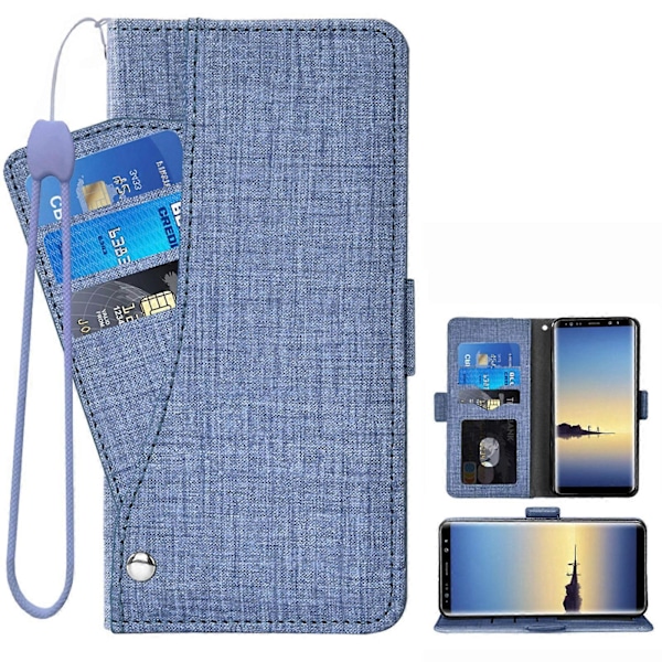 Wallet etui til Samsung Galaxy Note 10 Lite Blå Note 10 Lite