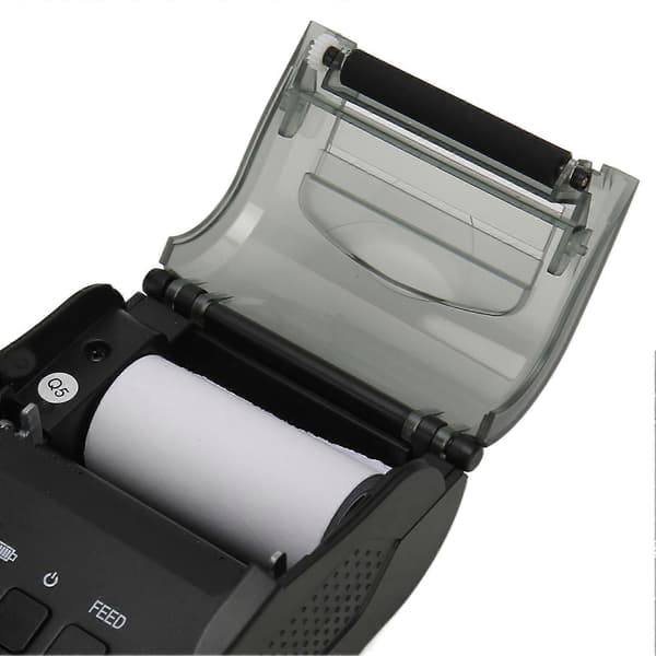 58mm Termisk Printer BT4.0 90mm/s 100km TPH 203DPI USB Interface Forsendelsesetiketprinter til Kontor Restaurant Logistik