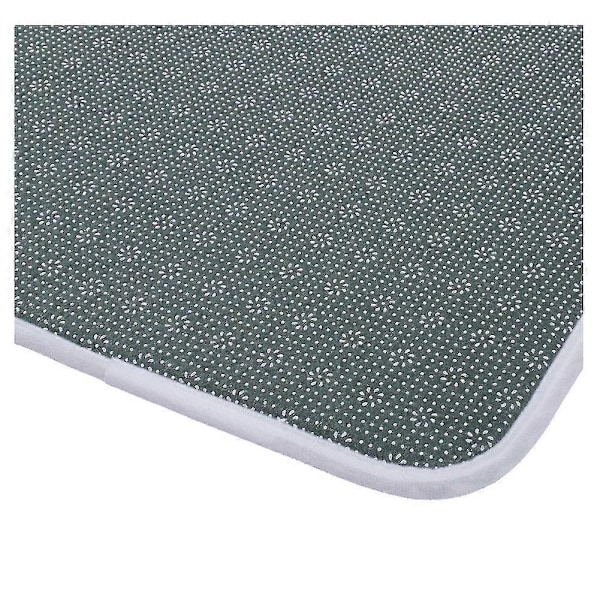 Sklisikker Kjøkkenmatte Absorberende Badematte Vask Frontmatte Dekorativ Flanellområde Teppe Vaskbar svart 50 * 80cm