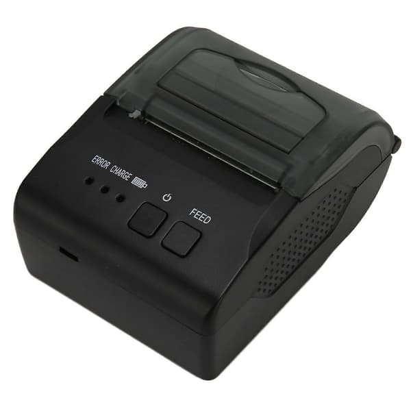 58mm Termisk Printer BT4.0 90mm/s 100km TPH 203DPI USB Interface Forsendelsesetiketprinter til Kontor Restaurant Logistik