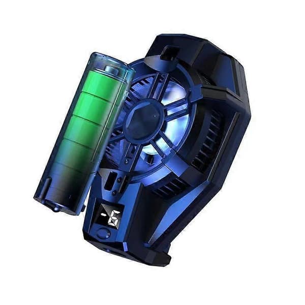 X29 Bærbar ABS Halvleder Radiator Mobiltelefon Køleventilator til PUBG 2100mAh Spilkøler til IOS Android Gaming Tilbehør