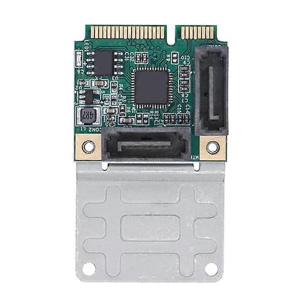Mini PCI-E SATA 2 Port SATA III 6G Mini PCI Express Controller Card SATA3.0 Mini PCI Express SSD Ad