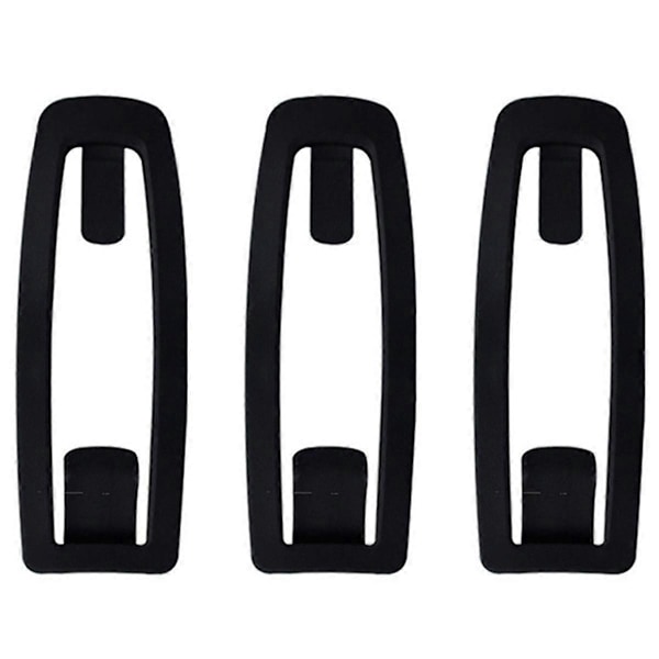 3X Universal Skihjelm Tilbehør Hjelm Briller Belteklips Briller Beltespenne