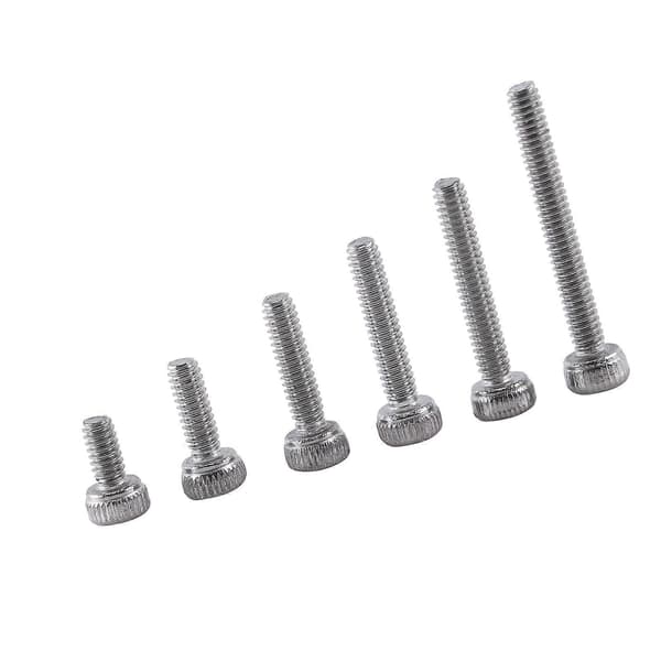 250 stk. M2 Hex Socket Skruer Bolt Med Hex Møtrikker Sortiment A2 Rustfrit Stål (Tophoved) YEMAA