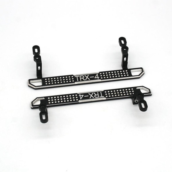 2-delad aluminium sidometallklämma pedal för -4 Trx4 1/10 skala RC crawler uppgraderade delar