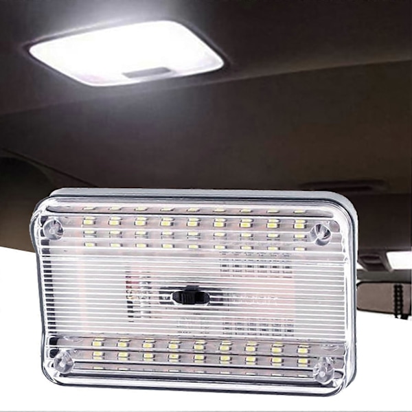 Universal 12V 36 LED Bil Interiør Tak Takleselys Lampe