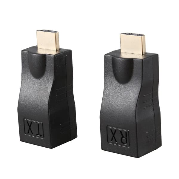 4K 3D HDMI-kompatibel 1.4 30M Extender til RJ45 Over Cat 5e/6 Netværk LAN Ethernet Adapter