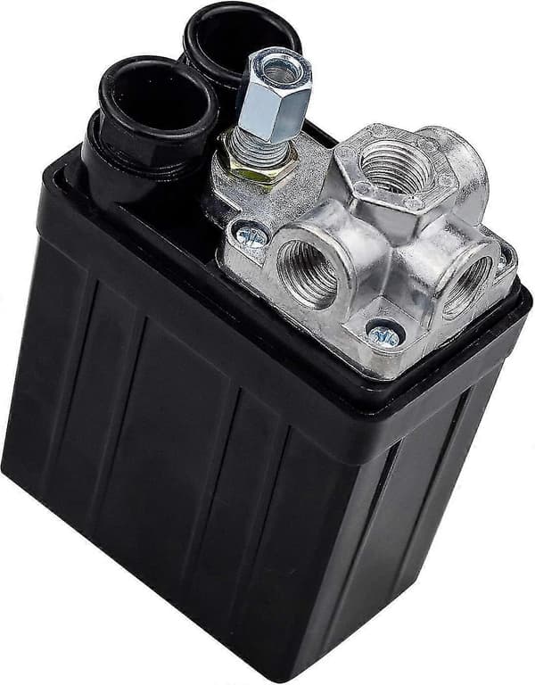 Luftkompressor Tryckströmbrytare Med 4 Utlopp 90-120 Psi 240v Kontrollventil Delar