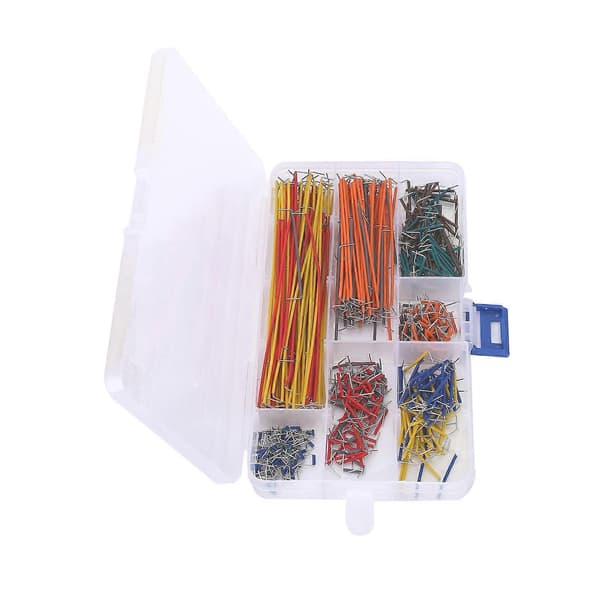 560 stk. Jumper Wire U-formede Farve Breadboard Linjer Printkort Pin Udvidelsestilbehør