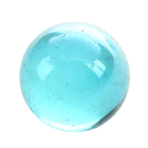 20 st Marmor 16mm Glaskulor Knicker Glaskulor Dekoration Färgade Nuggets Leksak Ljusblå