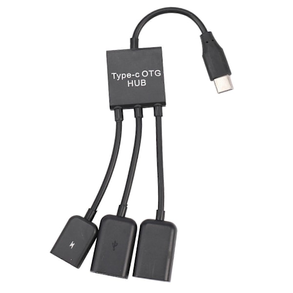 USB 3.1 Type C uros - 2 Dual USB A 2.0 naaras + -USB naaras 3 in 1 OTG HUB
