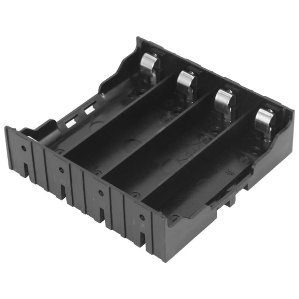 5 stk Li-ion gør-det-selv-batteri Plastkasseholder til 4x3,7V 18650 batteri