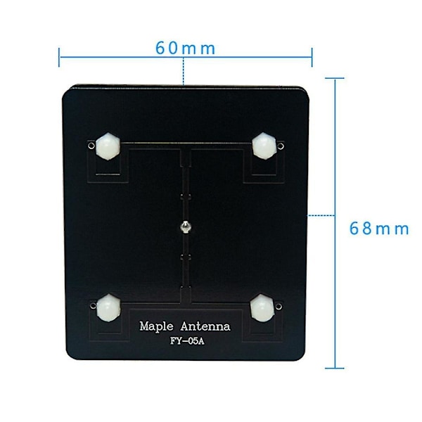 5.8g 14dbi High Gain Directional Patch Antenne Sma+5.8g Antenne For FPV Racing Drone Quadcopter Multicopter A med fast vinge