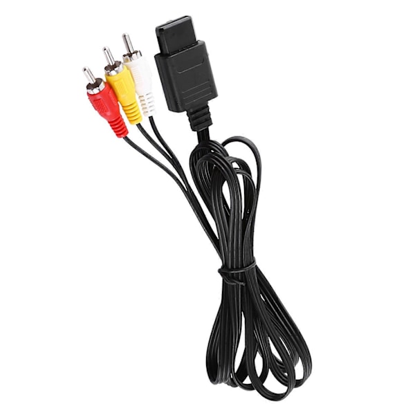 Audio TV Video -johto A/V komposiitti RCA-kaapeli N64 Nintendo GameCubelle