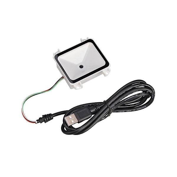 Indlejret 2D stregkodescanner USB QR stregkodelæser RS232 TTL interface kiosk lille fast installation stregkodeprinter