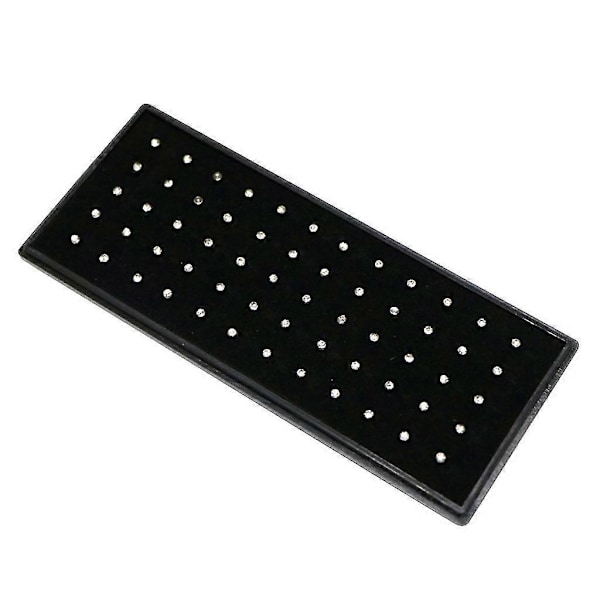 60 stk. næsepiercing, geometrisk diamant næsepiercing næse dekorations tilbehør