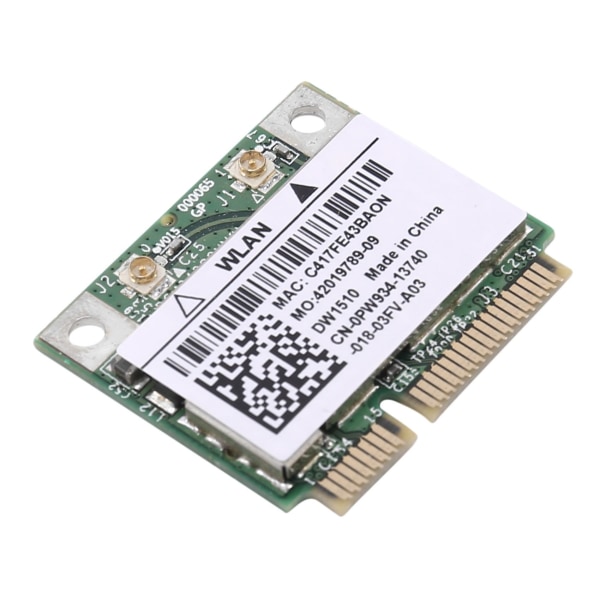 Bcm94322hm8l Bcm94322 Dubbelbands 300mbps Mini Pcie Wifi Trådlöst Nätverkskort 802.11a/b/g Dw1510 För