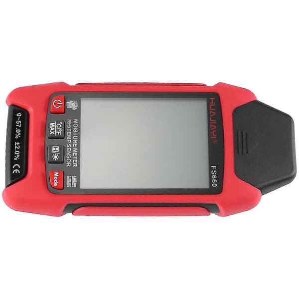 FS660 Digital Træfugtighedsmåler, LCD Display Træfugtighedstester, Hygrometer Træ Fugtighed Detektor