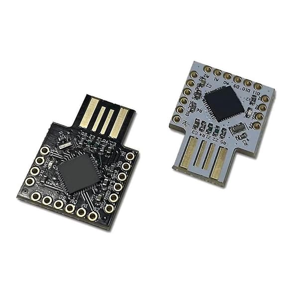 För Usb Atmega32u4 Mini Utvecklingskort Pro-micro Multifunktionell Portabel Bekväm Modul, svart
