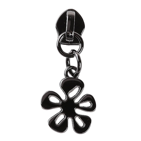 20 st 5 Dragkedjor Eleganta Blom/Hjärtaformade Metalliska Dragkedjehuvuden Nylon Spiral Dragkedjehuvuden DIY Väskor Handväskor Kläder Tillverkning Hantverk