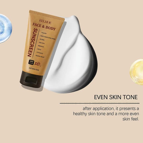 Mineral Talg Solcreme SPF 50+++ - Økologisk Revsikker til Ansigt & Krop