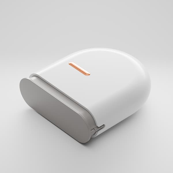 Oppbevaringsboks for tannregulering for bærbare proteser White
