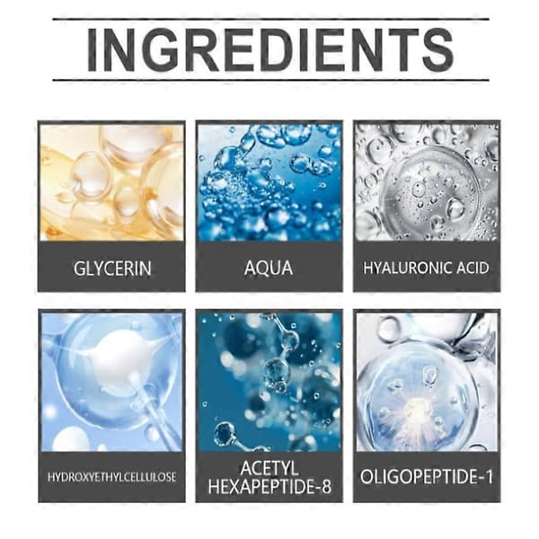 Oligopeptid Anti-Aging Essens Poreformindskende Hudoplysende Essens 4pcs