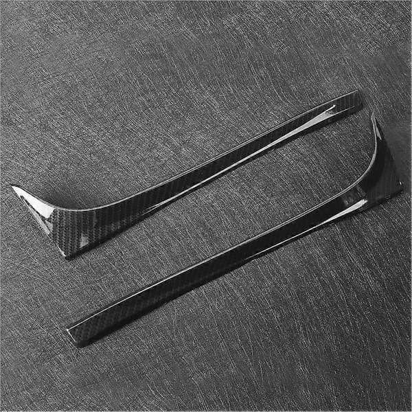 2 stk Bakrute Sidevinge Spoiler Passer til 7 MK7 7/7.5 2014-2018 Karbonfiber Tekstur