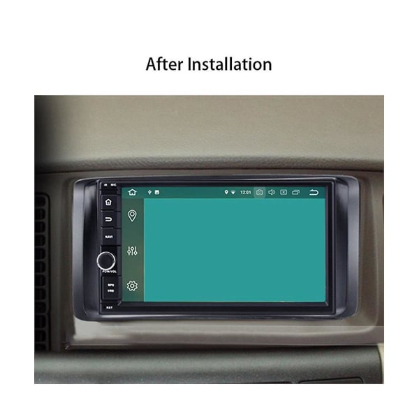 Bilradio Fascia til 2001-2006 Dvd Stereo Plade Adapter Montering Dash Installation Bezel Trim Kit