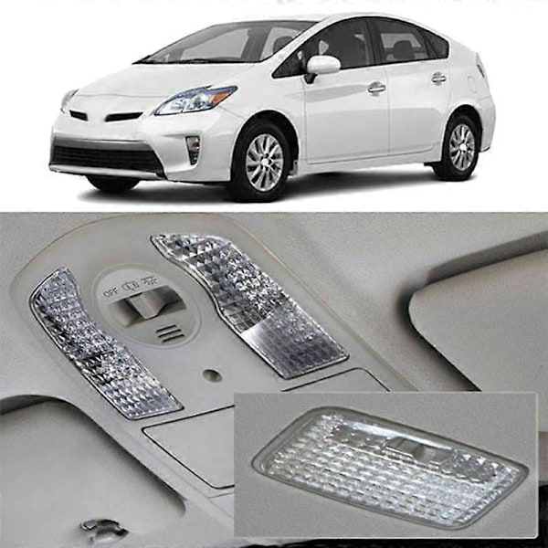 3 kpl Auton sisätilan kattovalon lukuvalon suojus Prius 2010 - 2015
