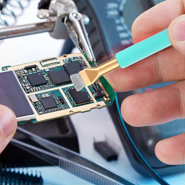 Rensebørste til mobiltelefon, rensebørste til telefonplade - Anti til computerbundkort