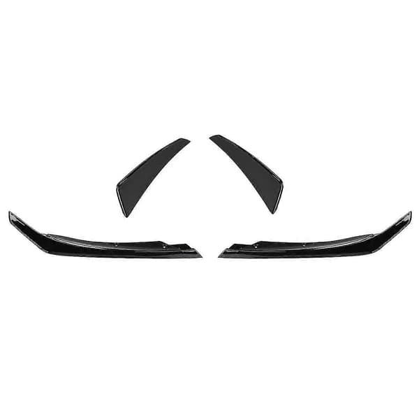 4 stk Frontfanger Side Tåkelys Splitter Spoiler For A Klasse W176 A180 A200 A220 A250 A45 2016-201