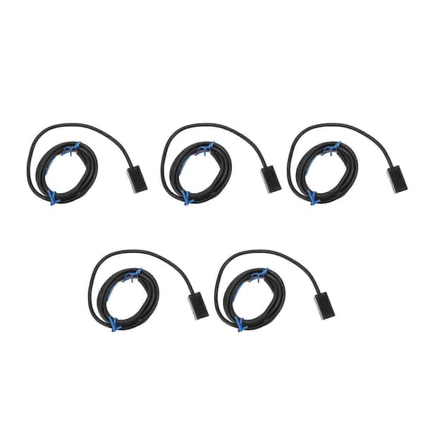 5 stk Magnetisk Bryter med Kabel 100mA Magnetisk Sensor for Elektrisk Kretskontroll AC DC 5?240V
