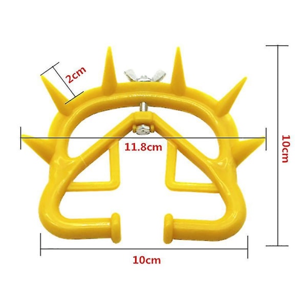 Gårdsavvänjning av kalv Avvänjningsverktyg Utrustning mot sugko nosklämma