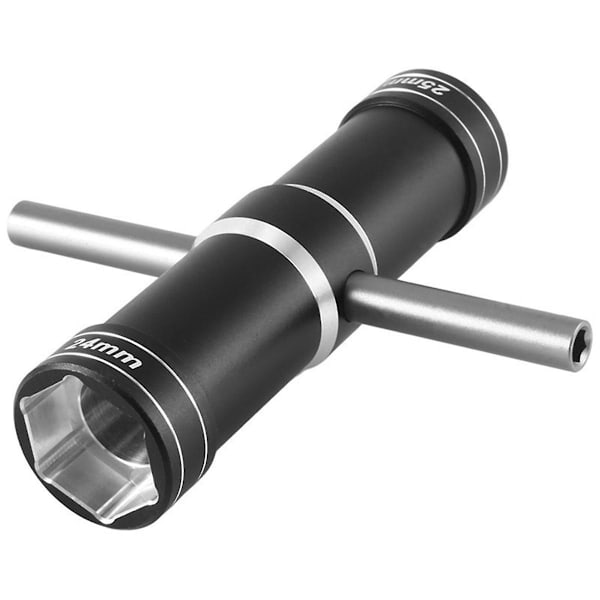 1:5 Modellbil Aluminiumlegering 4.0mm 5.5mm 24mm 25mm Hexagonhylsa Adapter Demontering och Montering