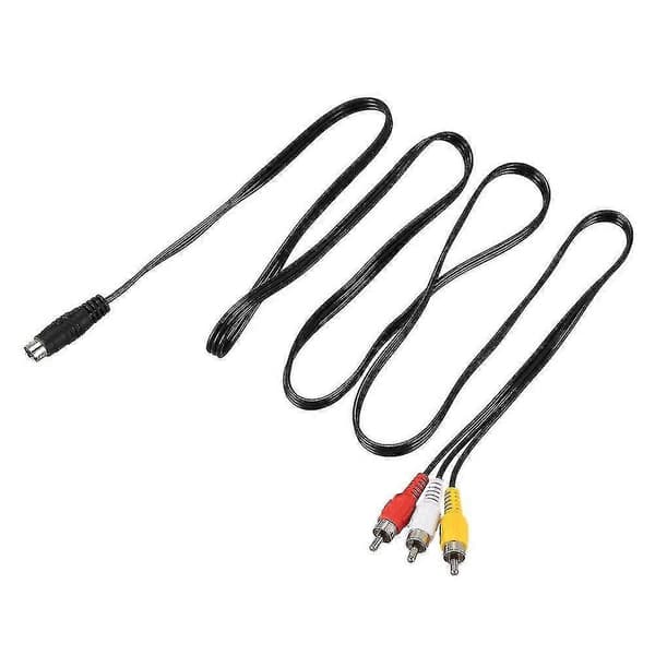 1,5 m 4,9 ft 3 Rca han til 4-pin S-video han Tv Pc konverteringskabel