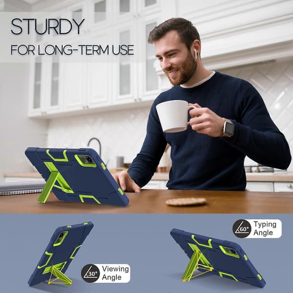 Fodral för Xiaomi Redmi Pad SE 11 2023 Stötsäkert Skyddsfodral grön