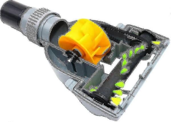 Mini Universal Turbo Gulvbørste til Støvsugning af Snavs og Dyrehår (32mm)