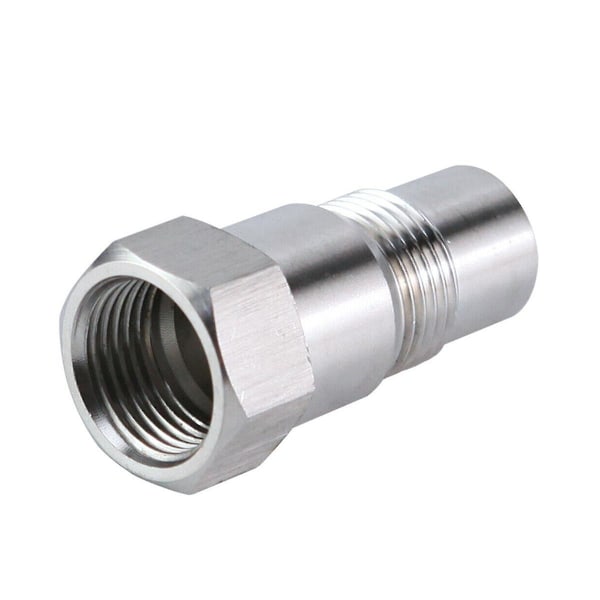 2 stk. Oxygen O2 Sensor Spacer Adapter Bung Katalysator Fix Check Engine Light