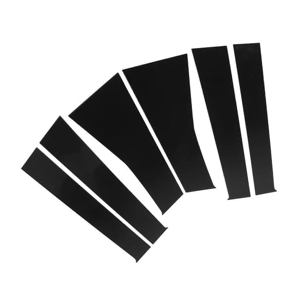 Vindue Pillar Posts Cover Trim Glans Sort PC Plast B Pillar Post Dekal Udskiftning til Mitsubishi ASX 2011 til 2020
