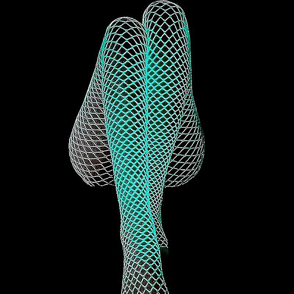 Luminous Glowing Fishnet Socks Glow In The Dark Fishnet Stockings Leggings