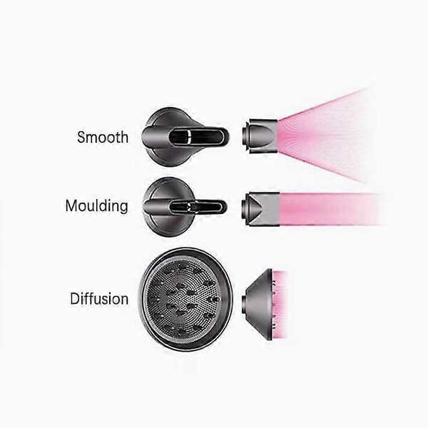 Glatte-/formnings-/diffusionshårtørrer-dyse sæt til Dyson Supersonic