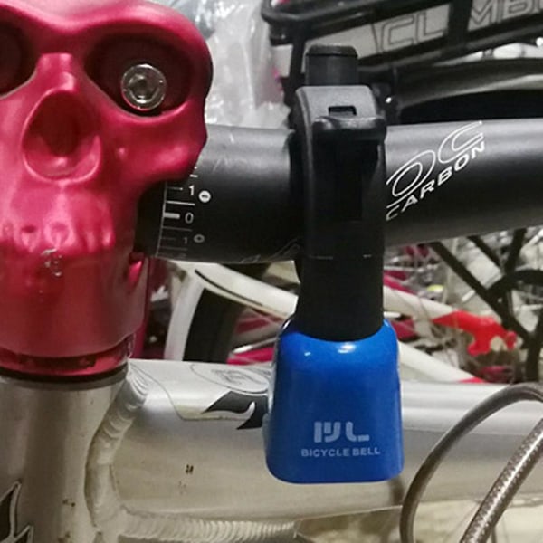 Utomhuscykel Creative Bike Bull Head Horn Cykeltillbehör för Mountain Balance Bike Svart