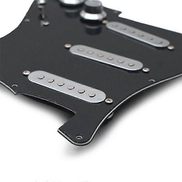 Elgitarr Enkelt Pickup Panelmontering Elgitarr Panelkrets Silverpläterad Tillbehör