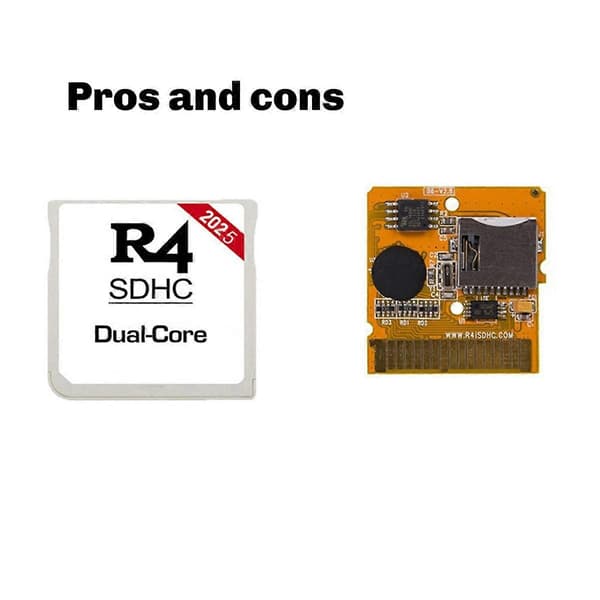 2025 R4 SDHC Adapter Flash-kort for DSL XL/LL Secure Digital Memory Card Spillkort Brennekort Spill