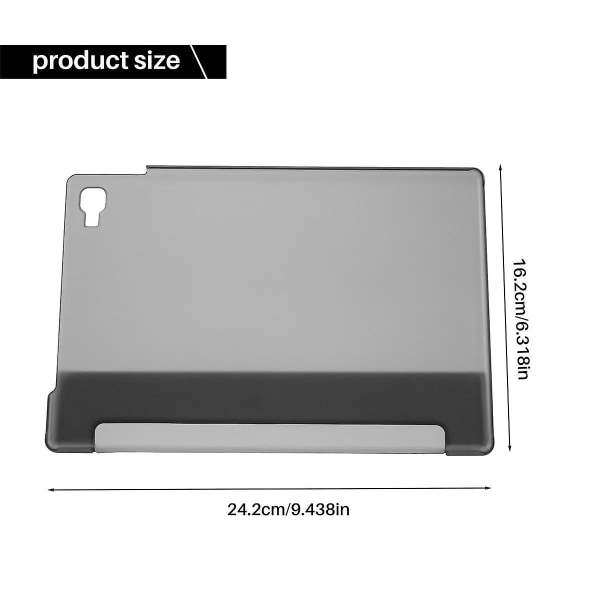 Tablettaske til M40 P20hd 10,1 tommer Tablet Anti-drop Flip Cover Beskyttelsesetui Tabletstativ