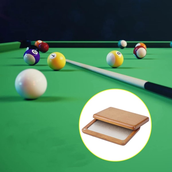 Ny oppgradering biljardbassengkø-spiss Snooker Stick Burnisher Shaper Fil polert reparasjon Billia